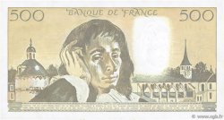 500 Francs PASCAL FRANCE  1989 F.71.41 TTB+