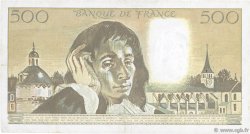 500 Francs PASCAL FRANCE  1990 F.71.44 TB+