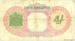 4 Shillings BAHAMAS  1936 P.09a B+
