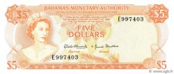 5 Dollars BAHAMAS  1968 P.29a SUP