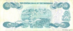 10 Dollars BAHAMAS  1984 P.46b TB