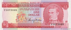 1 Dollar BARBADOS  1973 P.29a