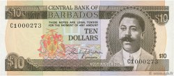 10 Dollars BARBADE  1973 P.33a NEUF