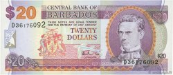 20 Dollars BARBADOS  1999 P.57 UNC