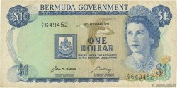 1 Dollar BERMUDES  1970 P.23a TTB