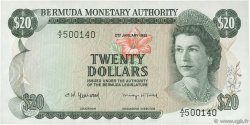 20 Dollars BERMUDES  1981 P.31c NEUF