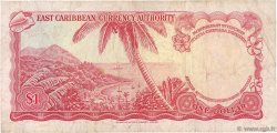 1 Dollar CARAÏBES  1965 P.13j TB