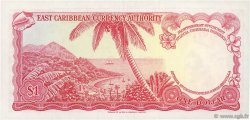 1 Dollar CARAÏBES  1965 P.13o SUP