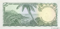 5 Dollars CARAÏBES  1965 P.14l pr.NEUF