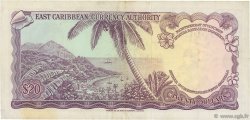 20 Dollars CARAÏBES  1965 P.15b TTB+