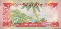 1 Dollar CARAÏBES  1985 P.17l TTB