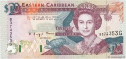 20 Dollars EAST CARIBBEAN STATES  1993 P.28g