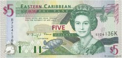5 Dollars CARAÏBES  1994 P.31k NEUF