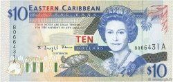 10 Dollars EAST CARIBBEAN STATES  1994 P.32a