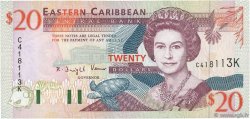 20 Dollars EAST CARIBBEAN STATES  1994 P.33k