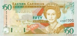 50 Dollars EAST CARIBBEAN STATES  1994 P.34g FDC