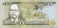 100 Dollars CARAÏBES  1998 P.36v NEUF