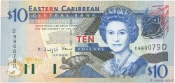 10 Dollars CARAÏBES  2003 P.43d NEUF