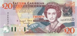 20 Dollars EAST CARIBBEAN STATES  2003 P.44d FDC