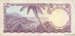 20 Dollars CARAÏBES  1965 P.15i TTB