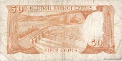 50 Cents CHYPRE  1987 P.52 B