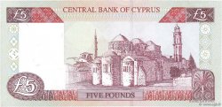 5 Pounds CYPRUS  2001 P.61a UNC-
