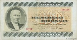 100 Kronur ÎLES FEROE  1978 P.21a pr.TTB