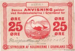 25 Ore GROENLAND  1913 P.11b TTB+