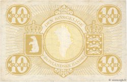 10 Kroner GROENLANDIA  1953 P.19b MBC+