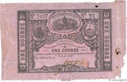 1 Gourde HAÏTI  1827 P.041 TB