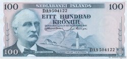 100 Kronur ISLANDE  1961 P.44a pr.SUP