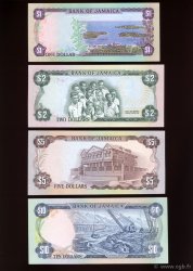 1,2, 5 et 10 Dollars JAMAÏQUE  1977 P.CS02 pr.NEUF