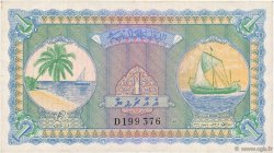 1 Rupee MALDIVES  1960 P.02b TTB