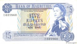 5 Rupees ÎLE MAURICE  1967 P.30a