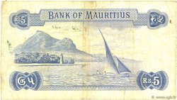 5 Rupees ÎLE MAURICE  1967 P.30b B+