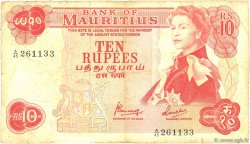 10 Rupees ÎLE MAURICE  1967 P.31c B+