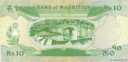 10 Rupees MAURITIUS  1985 P.35a VF
