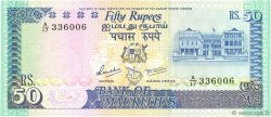 50 Rupees ÎLE MAURICE  1986 P.37b SUP+