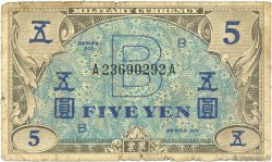 5 Yen JAPON  1945 P.069a B