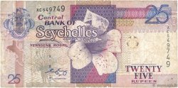 25 Rupees SEYCHELLES  1998 P.37b TB+