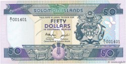 50 Dollars ISLAS SOLOMóN  1986 P.17a FDC