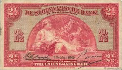 2,5 Gulden SURINAM  1940 P.087a TB