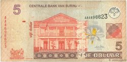 5 Dollars SURINAM  2004 P.157a B