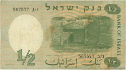 1/2 Lira ISRAËL  1958 P.29a TB
