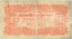 1 Franc CONGO BELGE  1920 P.03B TB