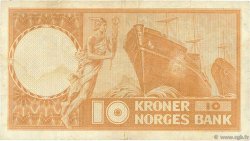 10 Kroner NORVÈGE  1955 P.31b1 TB