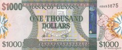 1000 Dollars GUYANA  2009 P.39b NEUF