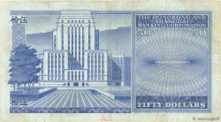 50 Dollars HONG KONG  1973 P.184b TTB