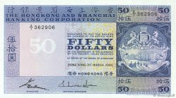 50 Dollars HONG KONG  1983 P.184h NEUF