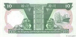 10 Dollars HONG KONG  1989 P.191c NEUF